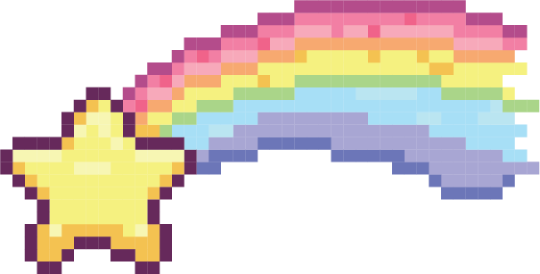 rainbow · reconnected